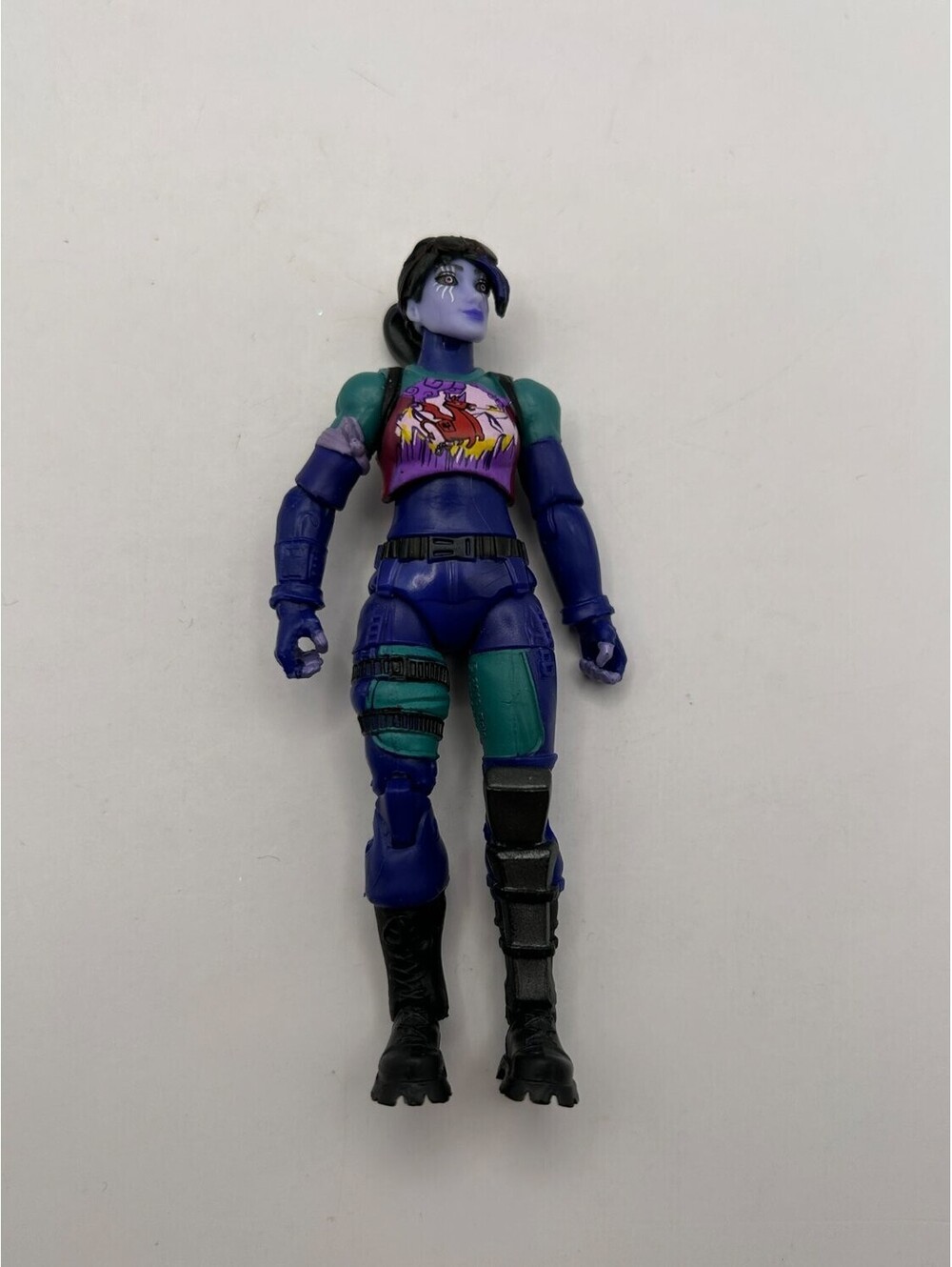 Jazwares Dark Bomber Fortnite Action Figure 4 In (10.2 Cm) Purple